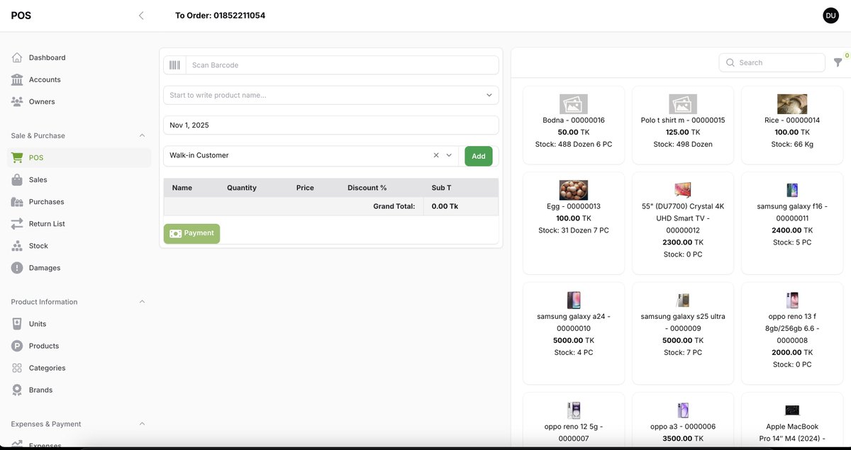 RajKuma37499182's tweet image. I have developed a SaaS-based POS system for retail businesses using FilamentPHP, which is now trusted by over 50 business owners. 

#laravel #filamentphp #SaaS