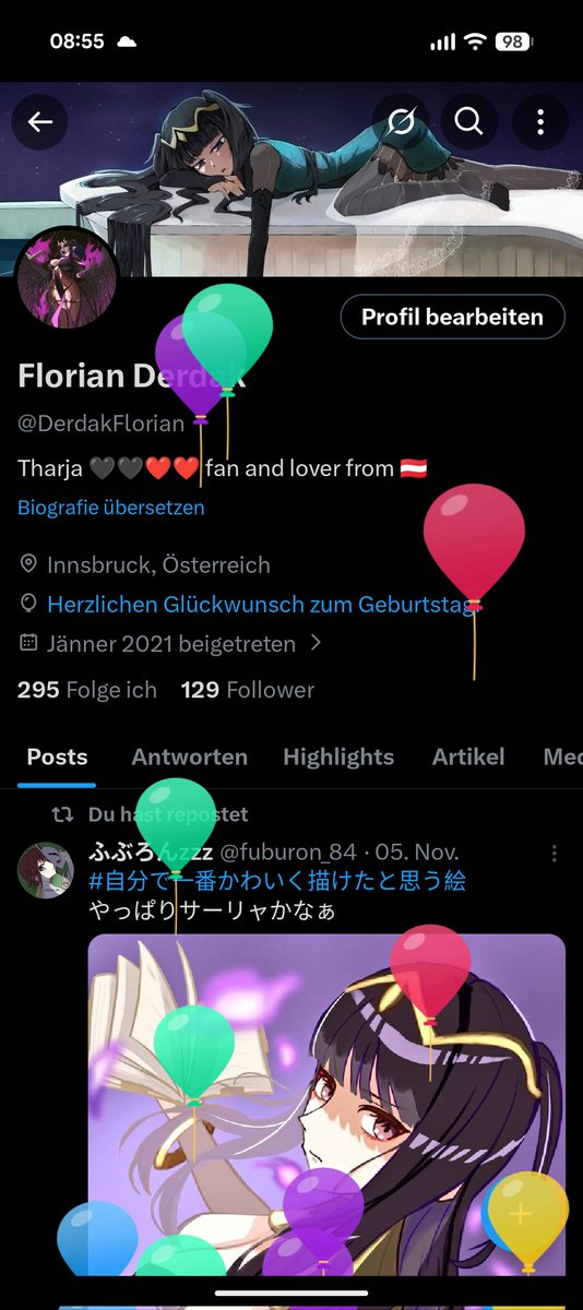 Uhhh balloons in my profile🤪🤪