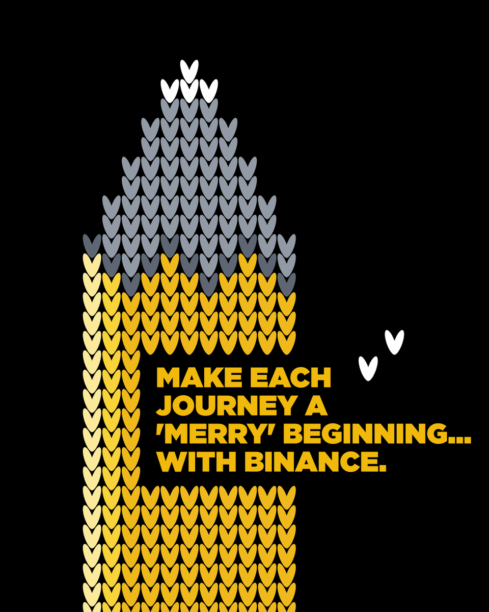 Every step forward is a new beginning.

#MerryBinance