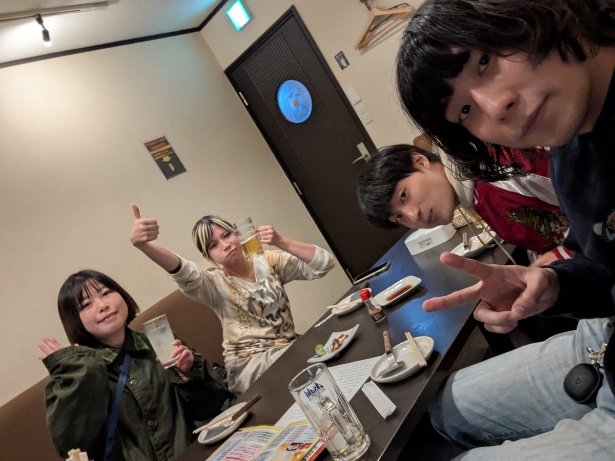 本日からピーナッズはあおみちゃんに叩いてもらいます！
やるぞ〜！