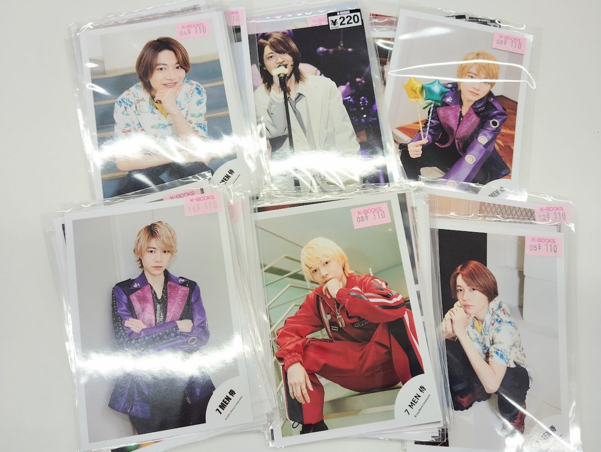 入荷情報】 B＆ZAI #今野大輝 さん 公式写真まとまって入荷しました