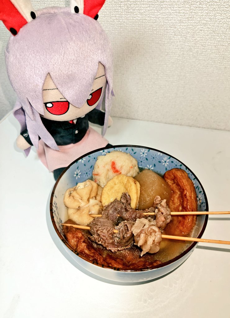 tttcta2's tweet image. #ふもめし
おでん
牛すじ串を適当に打ってみたんだけど、
結構様になってて味も美味い
