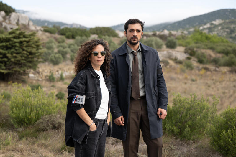 #Audiences | #France3tv 

Large leader hier soir pour la fiction inédite « Meurtres en Pays catalan » avec 4.1M de tvsp 

✨<a href="/BarbaraCabrita/">Barbara Cabrita</a> et Quentin Faure

↪️ Dispo sur france.tv