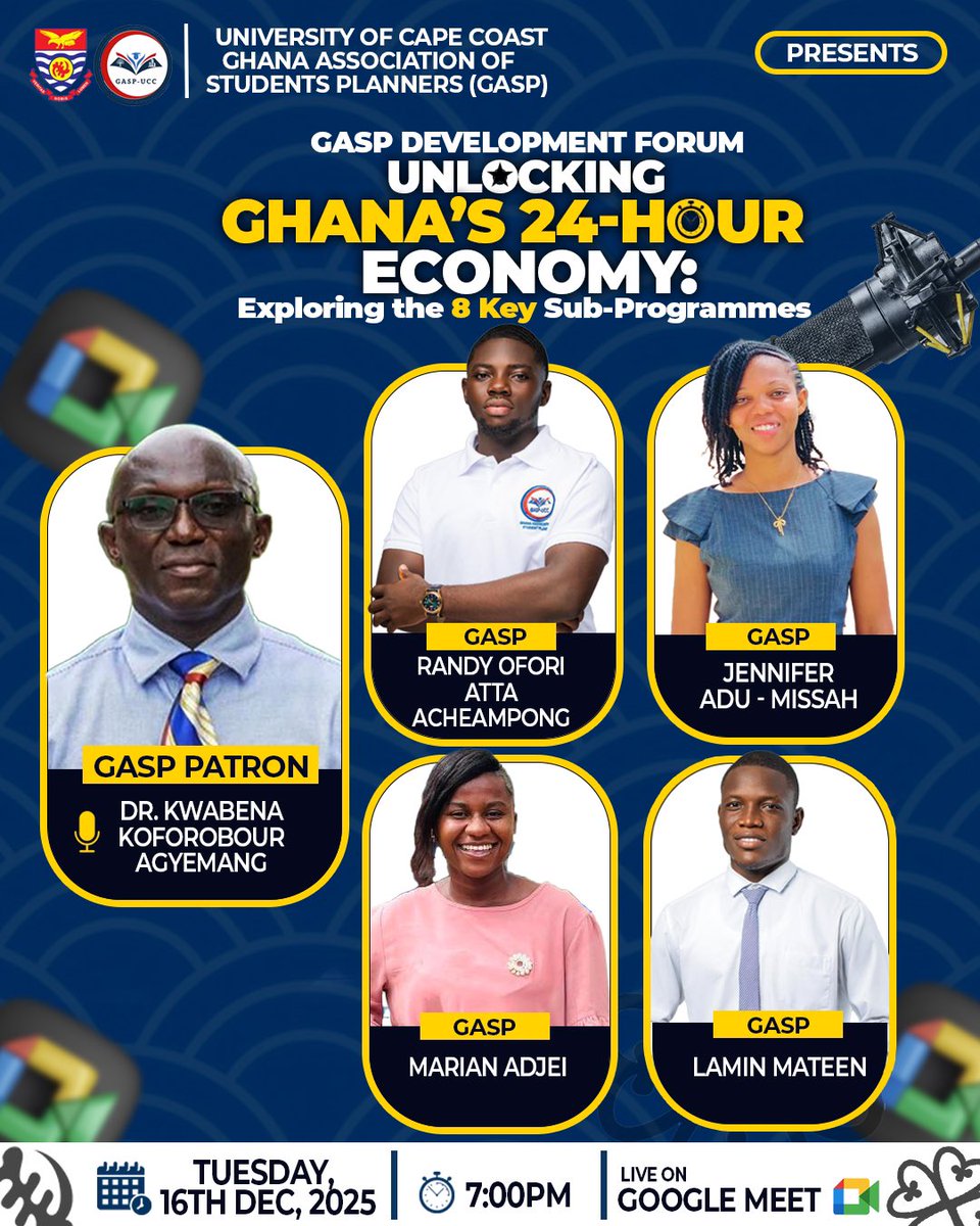 Ghana Association of Student Planners tweet media