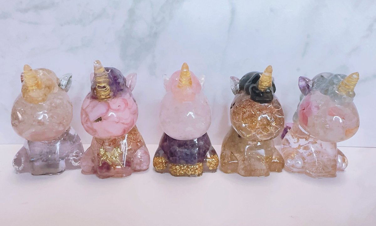 可愛いオルゴナイトできた😍🩷