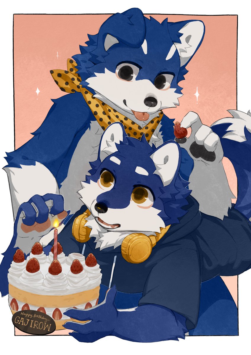 がじろーさんお誕生日おめでとうございます！！

今年、遅くなっちゃったけど、ごめんね😣
🎨<a href="/kenikami_/">Kenni</a>