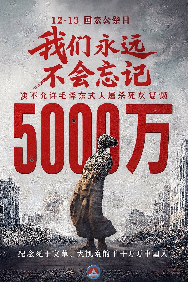 RicXMaX's tweet photo. @weitao01180521 中共屠殺中共國人，不能原諒 https://t.co/kmnjmlYo3Z