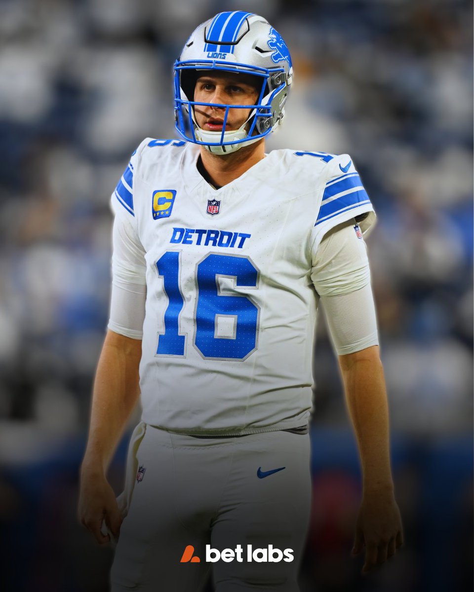 Bet_Labs's tweet image. Jared Goff as a 4+ point underdog:

 📈 16-3 ATS since 2021