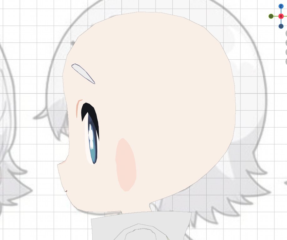 過去一綺麗に顔できた気がする！！ 特に横顔が良い！！