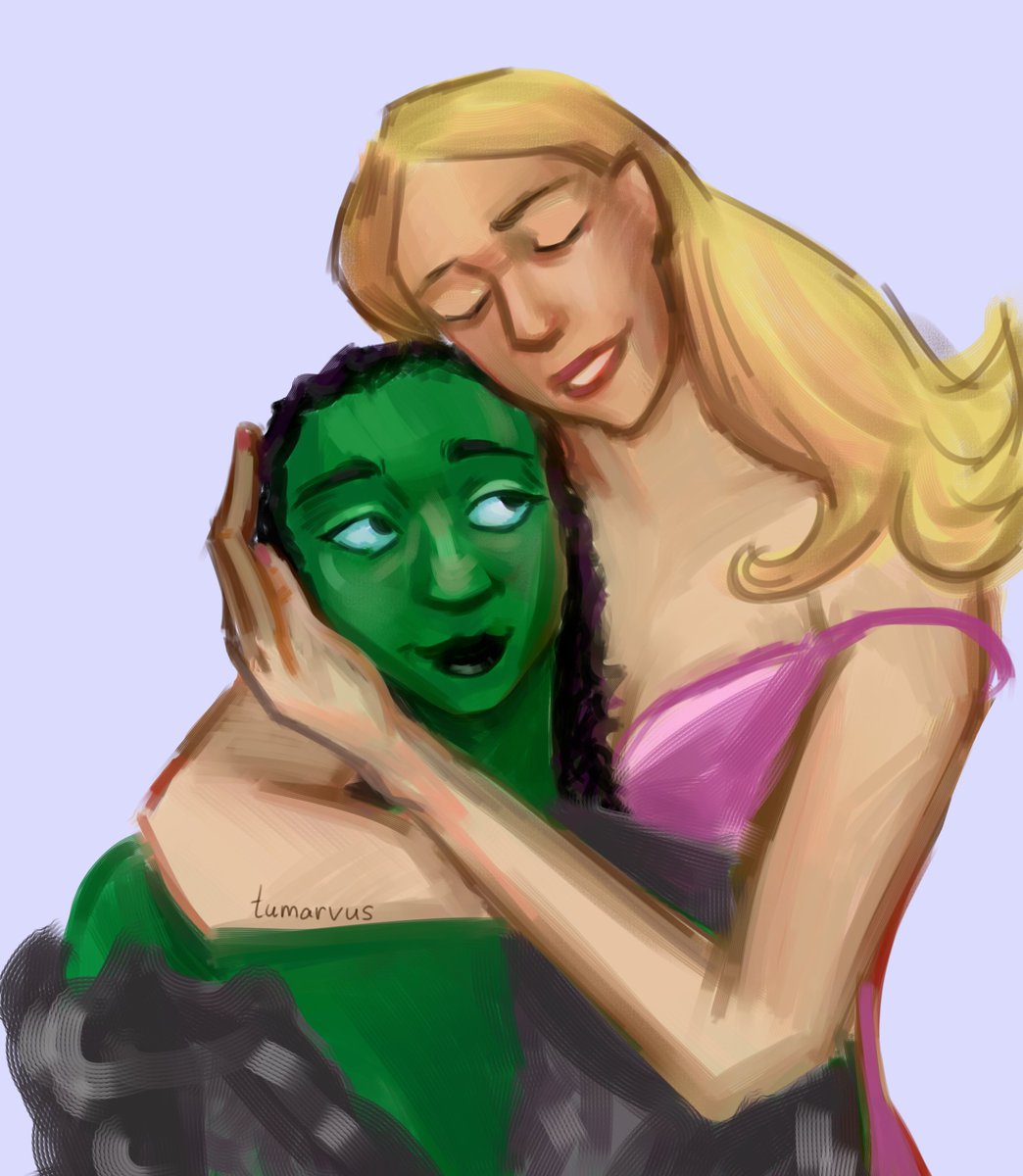 tumarvus's tweet image. Slightly nsfw??

We will be wonderful 
#Gelphie #wicked #Wicked2