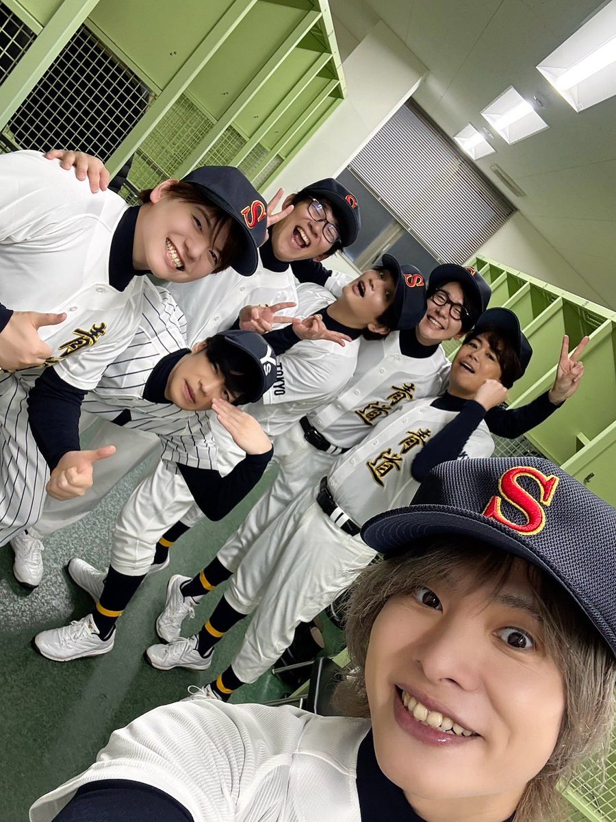 ok_nobuhiko's tweet photo. 超楽しかったなーー！

みんなと野球するのっていいね
応援もありがとう

暖かくして寝てねー！✨

#ダイヤのA https://t.co/RIZ1y2G1Tp