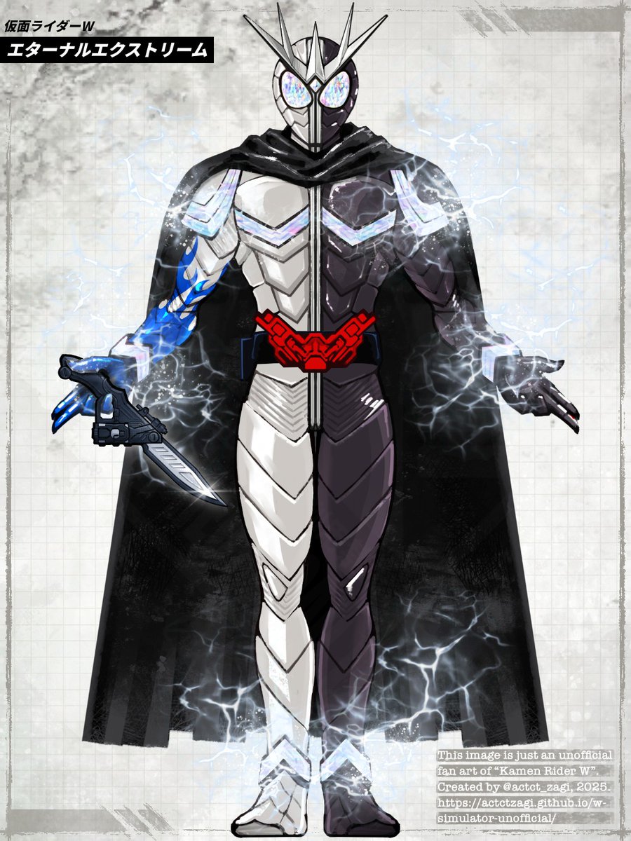 仮面ライダーW 【エターナルエクストリーム】 EXの記憶 #AtoZ運命の