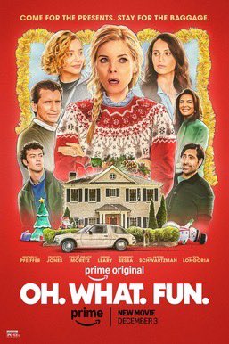 karavarus's tweet image. 🎥 REVIEW: “Oh. What. Fun.” (2025) Tis the season. The good.  Michelle Pfeiffer is a living doll!  It’s got a Home Alone (1990) feel to it.  Good bones.  The bad.  Not a lot of likable characters in a family-centric film. It gets very sloppy in the second half.  It phones in the…