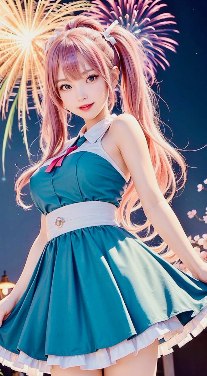 ちょっと拡大。いい感じ