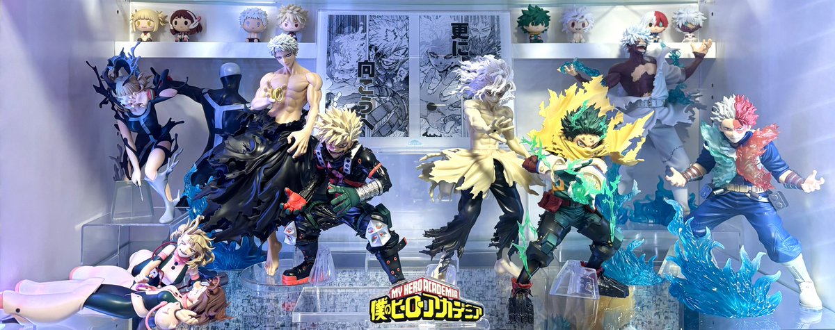 7期~ファイナルシーズンディスプレイ!! 本当にヒロアカのフィギュアは