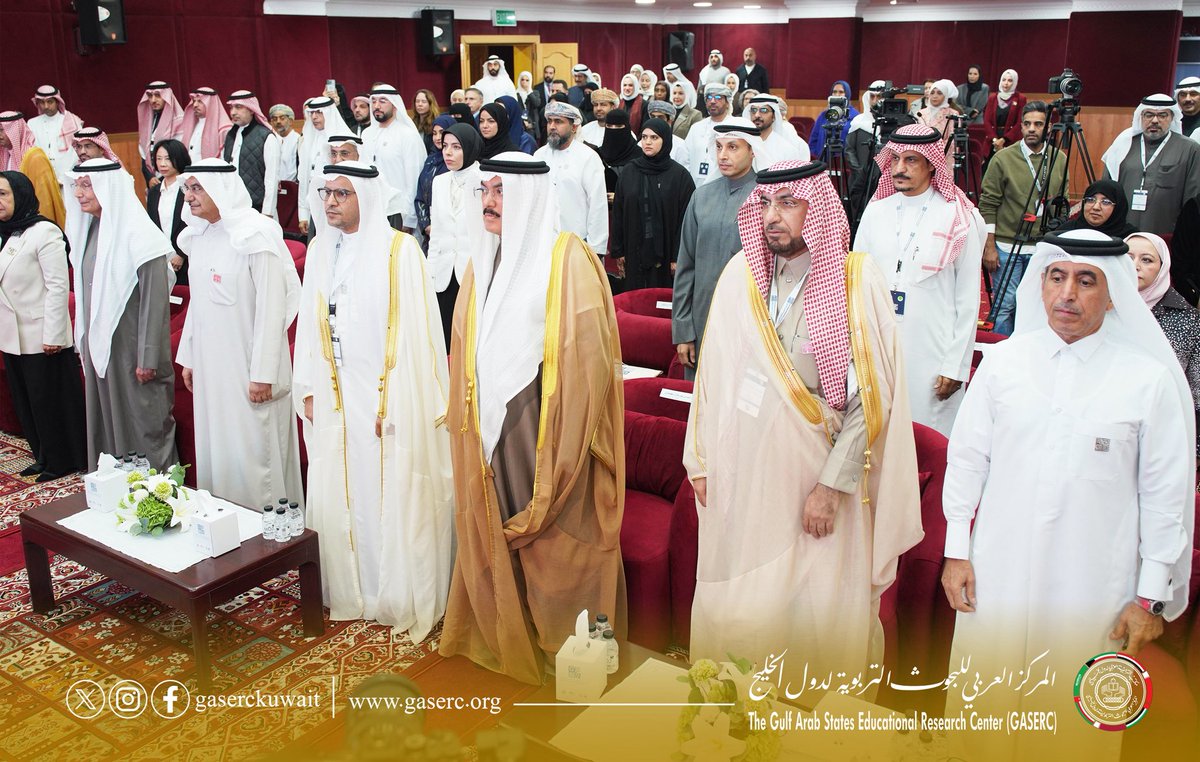 افتتاح الملتقى الخليجي للباحثين التربويين برعاية وحضور معالي المهندس سيد جلال الطبطبائي وزير التربية في دولة الكويت.

gaserc.org/news-events/14…