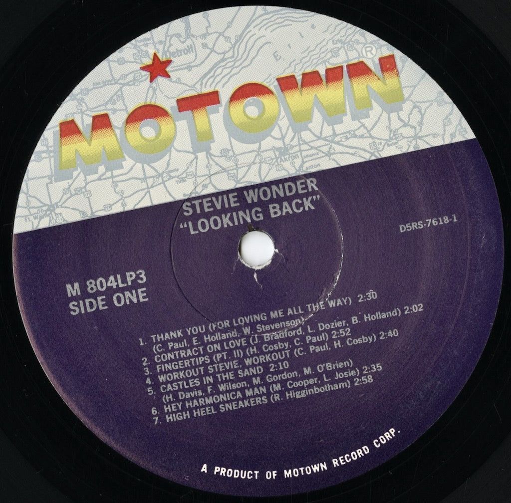 Stevie Wonder / Looking Back -3LP (M 804LP3)】60年代のスティーヴィ