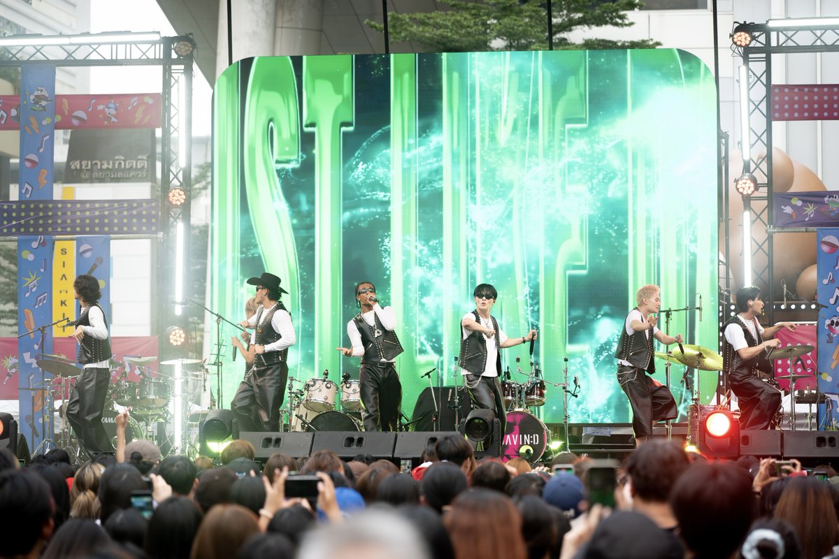 psyfe_official's tweet photo. Siam Music Fest 2025
@siammusicfest 

Stage Photo📸

┈┈┈
🎵SETLIST
https://t.co/nlxZ8NwIxS
┈┈┈

12/28(日)開催 
#THEFESTIVAL年末大感謝祭 チケット一般発売中!!
https://t.co/HIOIiPyMl5

#SiamMusicFest2025 
#SiamMusicFest #SMF25 
#PCFinThailand #PSYCHICFEVER https://t.co/Qw0hbJWRtC