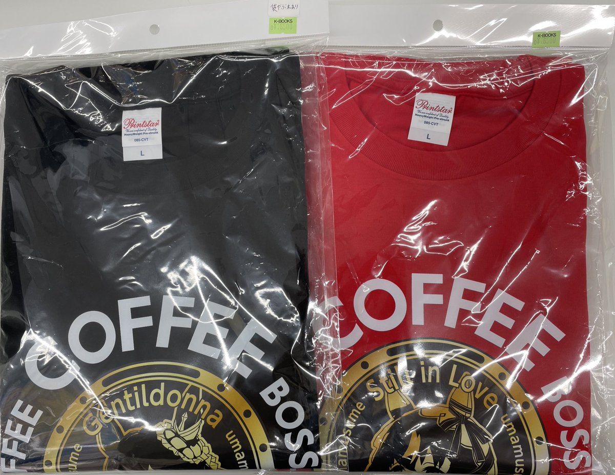 入荷情報】 ウマ娘プリティーダービー BOSS コラボTシャツ 5種入荷しま