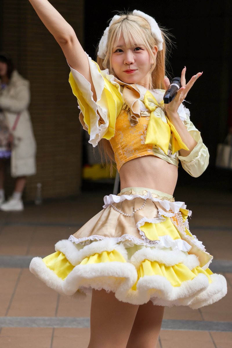 ♪ぷーりんちゃん♪ 2025.12.14 押忍フェス@湊町リバープレイス 天空音パレード 足森いづみ