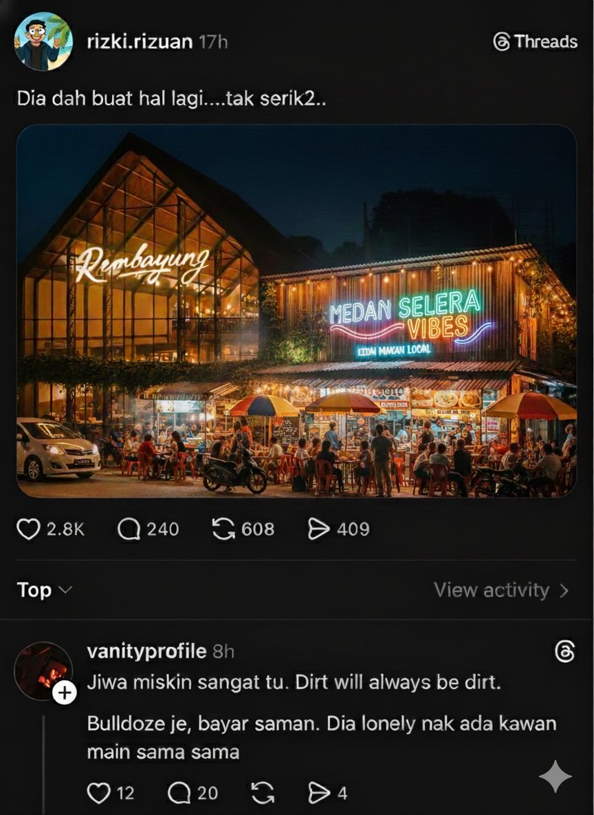 AweenRuffael's tweet photo. aku rasa klu bukak food court dgn pelbagai kedai pelbagai choise of food lagi boleh buat duit dgn sewa tapak je..consept ni cina byk ada buat…memang berkesan…bukak restaurant satu tu je pilihan tuh je makanan lama lama orng pergi skali je.. https://t.co/vwLxUhWj7S