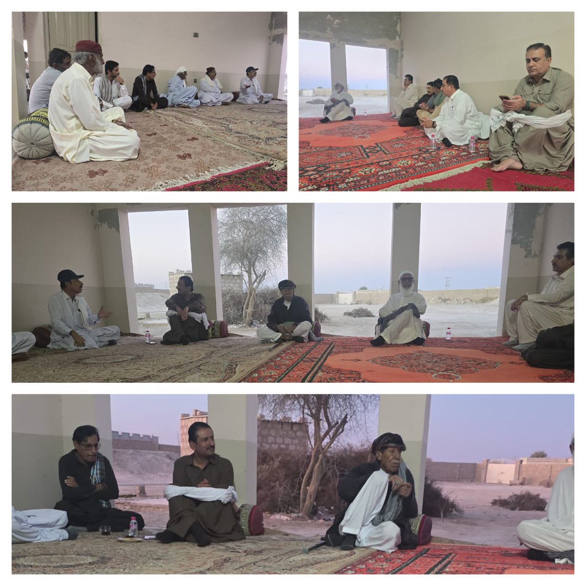 بی این پی کے مرکزی رہنما و سابق ایم پی اے گوادر میر حمل کلمتی کی چاچا احمد کے گھر آمد، خیرسگالی ملاقات اور حال پرسی کی۔
اہلِ علاقہ و پارٹی رہنما بھی موجود تھے، میر حمل کلمتی نے اہلِ خانہ کے لیے نیک تمناؤں کا اظہار کیا۔ 🌹

#میرحمل_کلمتی #BNP #گوادر