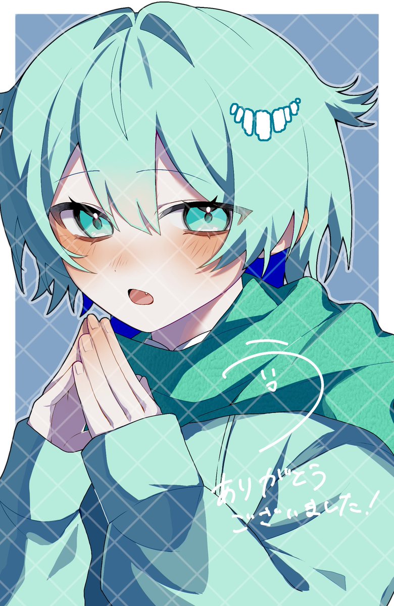 依頼絵です⛄️💚 ありがとうございました！🙌