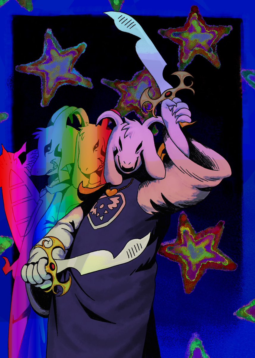 asriel : semi hiatus tweet media