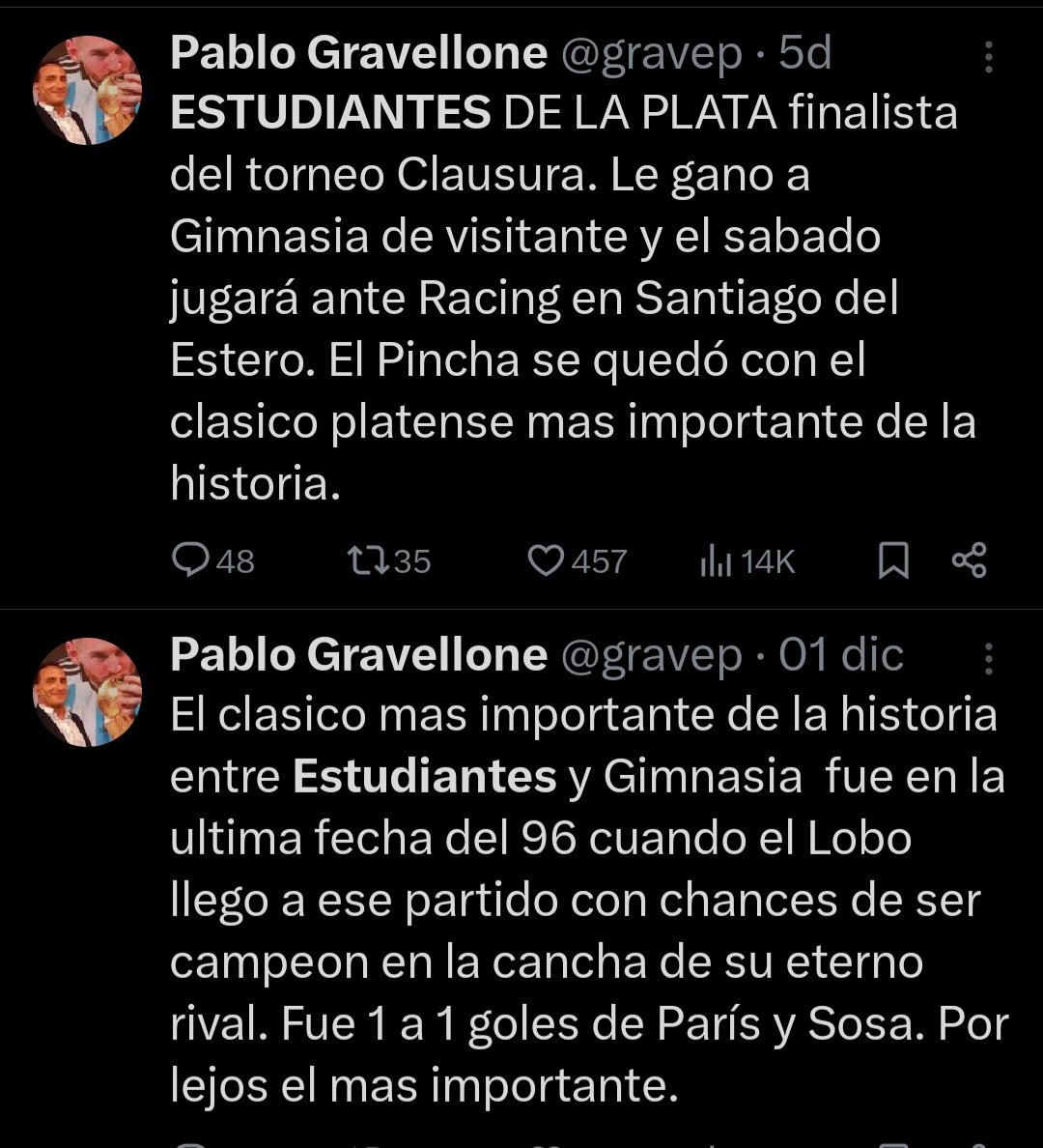 -Gravellone, ¿no puedes pasar cinco segundos sin humillarte solo?

-¿Cuánto duré?