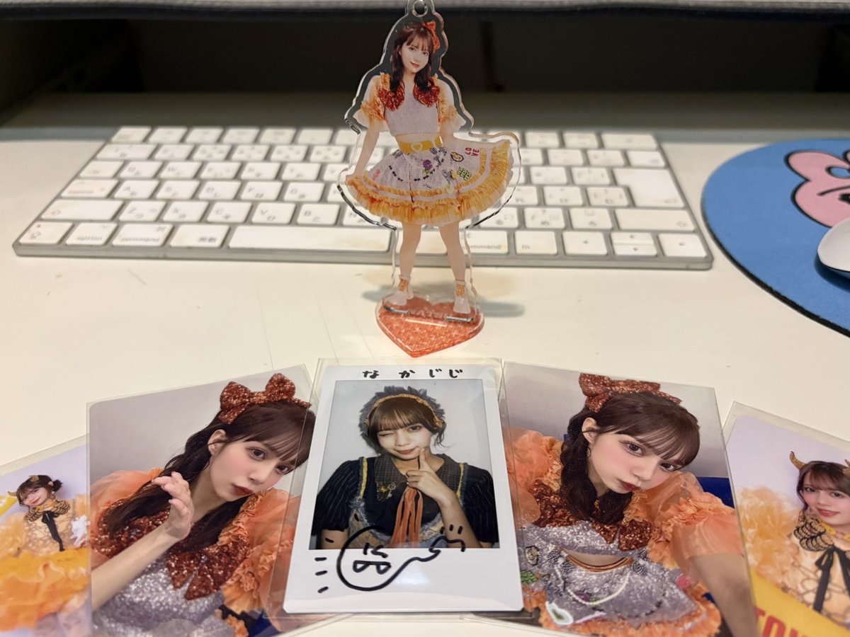 推しのチェキがやっと届きました☺ 家宝にします🍬 #推し活 #南なつ
