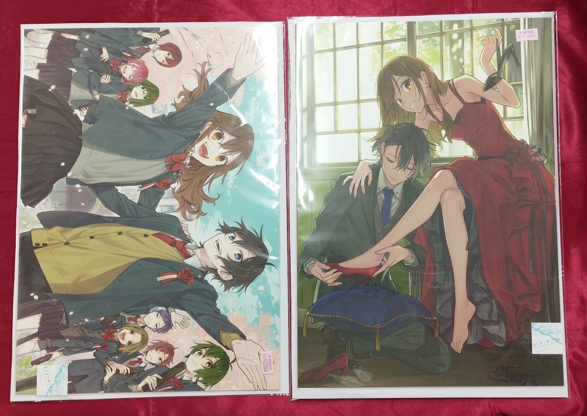 入荷情報】 『#ホリミヤ』 ホリミヤ展 原画シート ・graduation