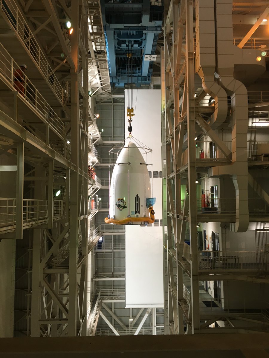 ⋱ 🛰️H3ロケット8号機 打上げまであと3日🚀 ⋰ 本日は、フェアリング