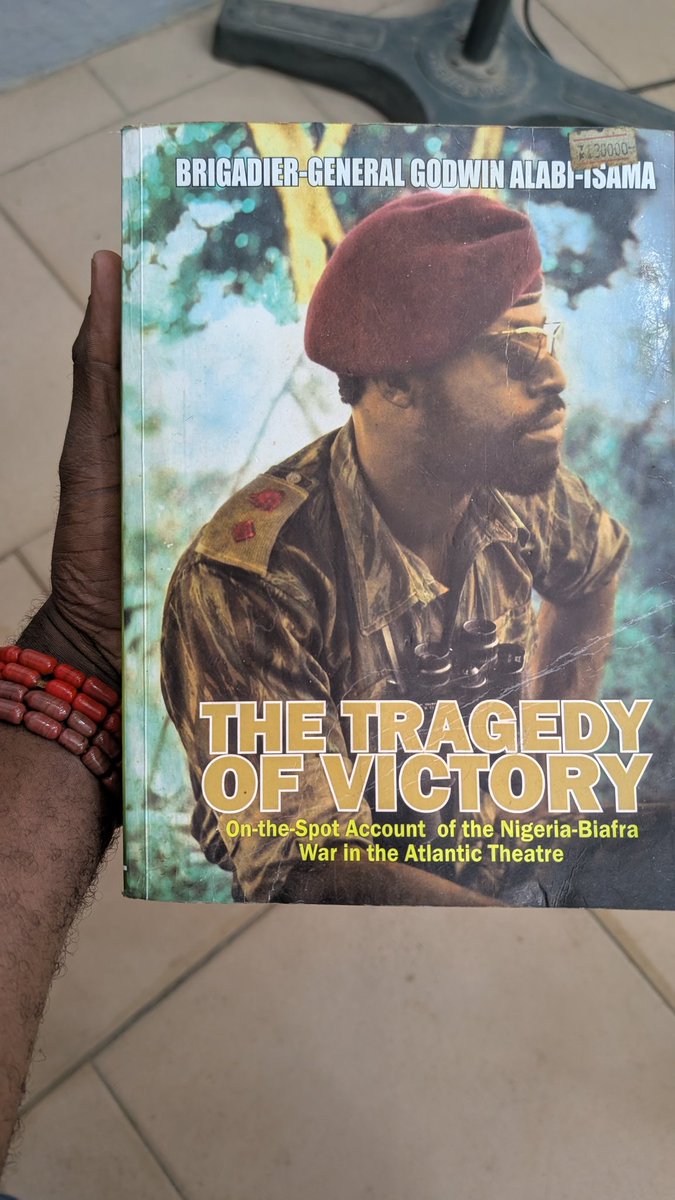 Of all the books I've read about the Nigerian civil war, I consider this the best.