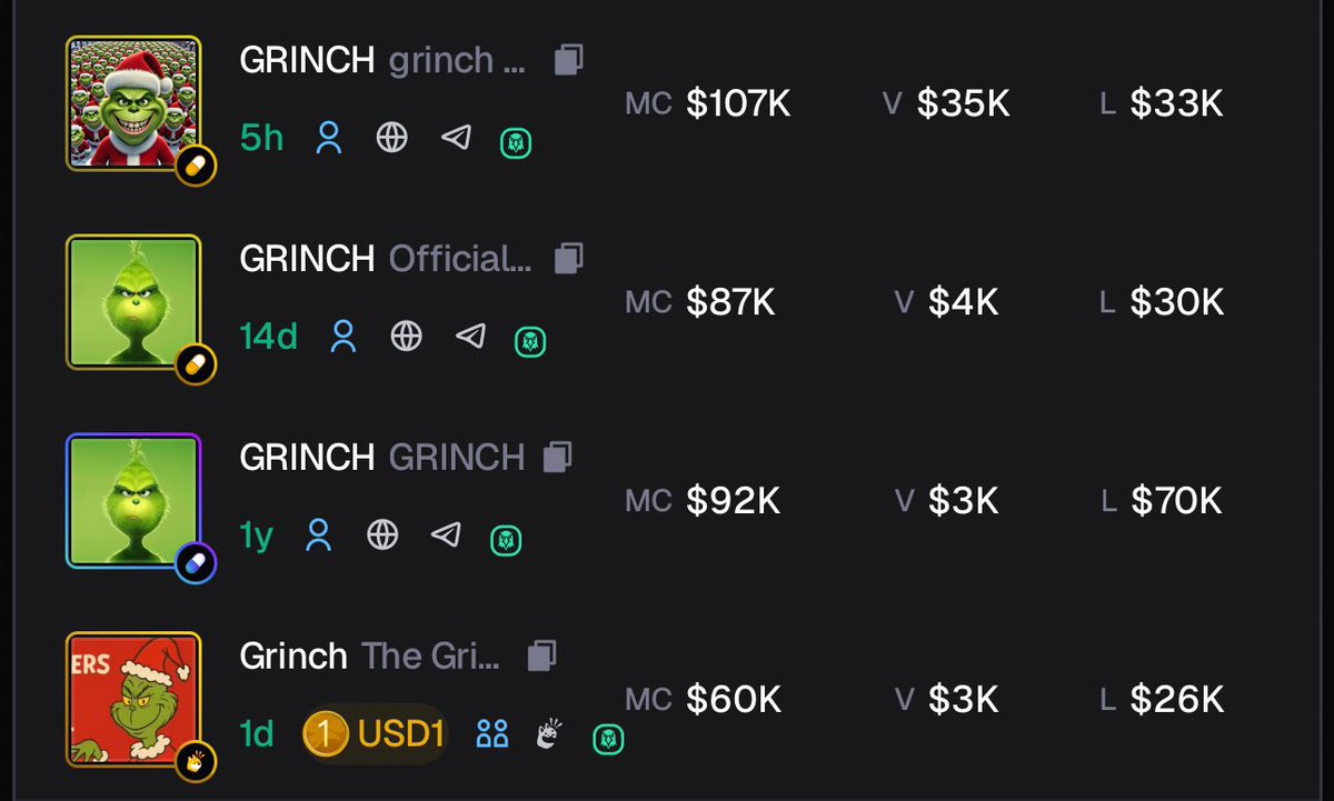CryptoDonMaria's tweet image. Everyone wants $Grinch to run, but few want to talk about where the narrative actually started.

@WhiteHouse kicked off the conversation, the government amplified it, and liquidity always follows attention.

The only pair that truly makes sense here is $GRINCH / USD1.…