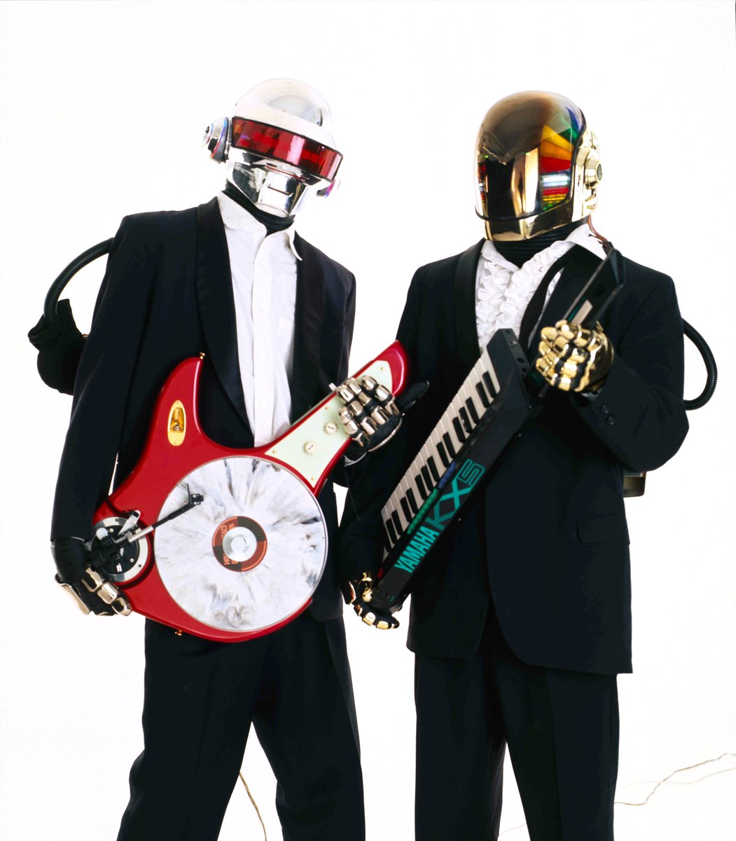 Daft_Wub's tweet image. Daft Punk photographed by Chris Gill for Remix magazine May, 2001