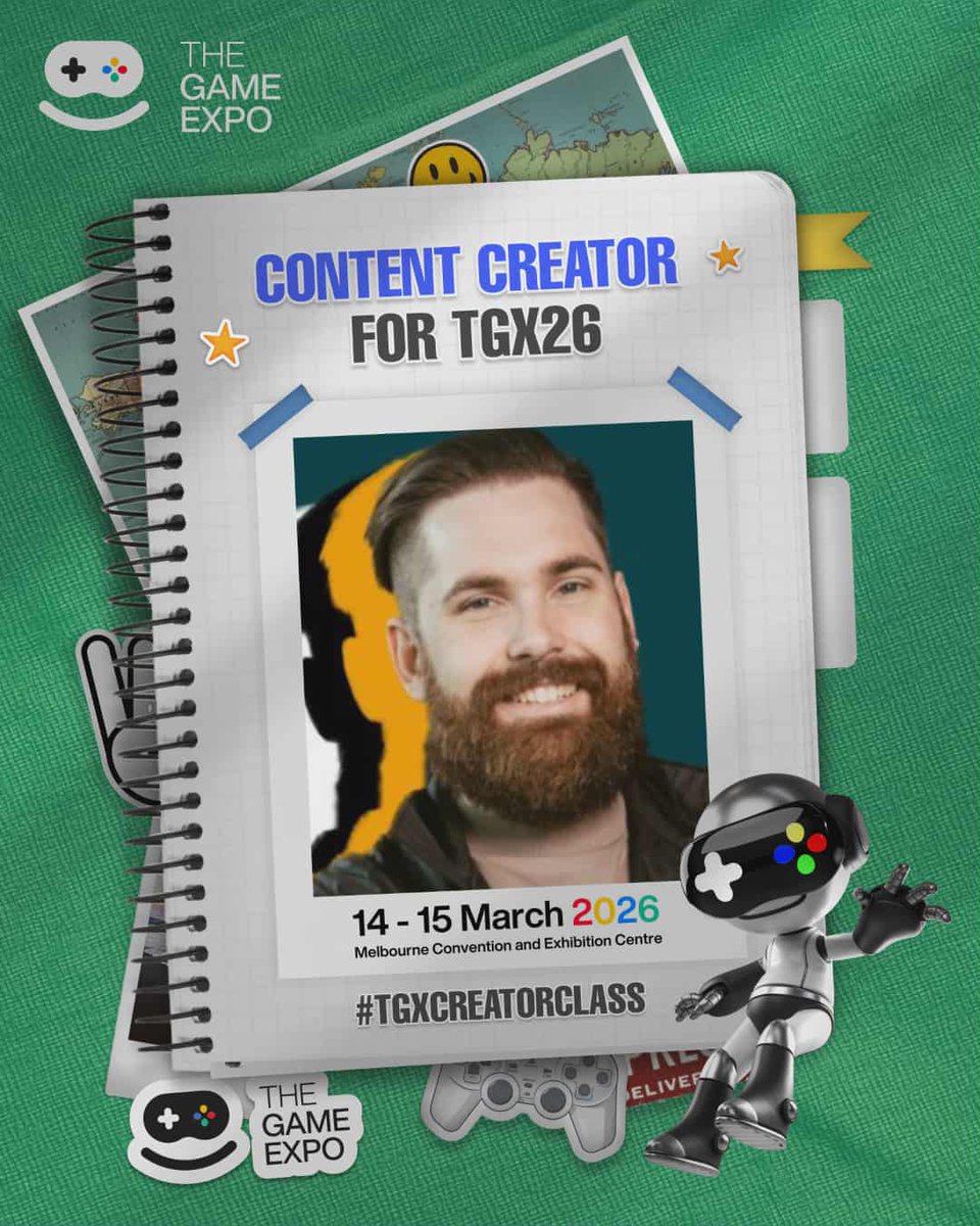 So I am super excited to be an official creator at <a href="/TheGameExpo/">TheGameExpo - TGX</a> next year!

With my current addiction to Magic, I'm sure there will be plenty for me to show off 

If your looking at getting some tickets, use code "Jury" for a discount ❤️

#tgxcreatorclass