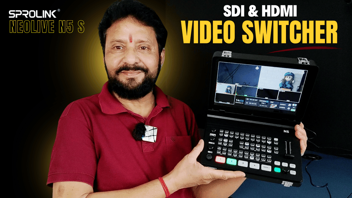SPROLINK NeoLive N5 Video Switcher Unboxing &amp; Review 🔥 Best Video Switch... youtu.be/CV46oh1QY-I?si… via <a href="/YouTube/">YouTube</a>
