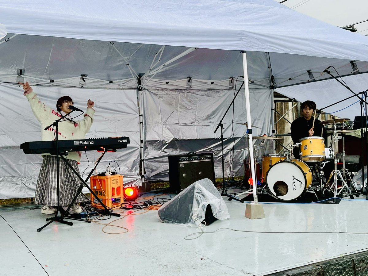 サンキュー12月倉‼️

1. 魔王様
2. UFOを呼ぶダンス
3. かぞえうた
4. 落堕
5. 大反論
6. エレクトリック修羅
7. ロックンロールシネマ

雨の中観てくれてありがとう！！！
素敵なイベントでめちゃくちゃ楽しかったね💪💪