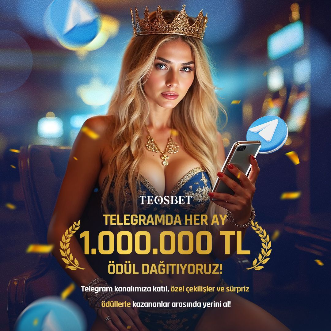 TeosbetResmi's tweet photo. 💎 TELEGRAM ÖZEL! 1.000.000₺ ÖDÜL DAĞITIYORUZ!💎 

💸 Teosbet Telegram kanalına katıl, büyük ödüllerden payını al!
 
🏆 Tahmin Şampiyonası
🎰 Freespin ödülleri
🎯 Promosyon kodları ve daha fazlası parmağının ucunda!

Abone ol, bildirimleri aç! 🎁 
https://t.co/DRzzavgW7r https://t.co/zhrpljzRSc
