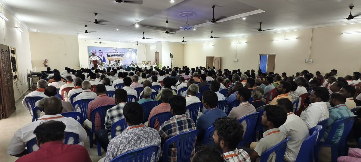 Rama_Sethupathi's tweet photo. A constituency meeting was held in Thirumayam today to strengthen booth-level preparedness and voter-list management. Our karyakarthas reaffirmed their commitment to securing a decisive victory for the National Democratic Alliance in the 2026 elections.

இன்று திருமயம் சட்டமன்ற SIR பயிலரங்கம் மற்றும் தொகுதி மாநாடு சிறப்பாக நடைபெற்றது.
BLA2 எவ்வாறு செயல்பட வேண்டும்... வாக்காளர் பட்டியலை எப்படி கையாள வேண்டும் என்ற விபரங்கள் குறித்து பயிற்சி அளிக்கப்பட்டது... வரவிருக்கும் தேர்தலில் திருமயம் சட்டமன்ற தொகுதியில் தேசிய ஜனநாயக கூட்டணி மாபெரும் வெற்றி பெற வேண்டும் என்ற உறுதியை அனைவரும் ஏற்றோம்...

#Thirumayam 
#NDA2026
#BJP4TN 

@NainarBJP 
@BJP4TamilNadu