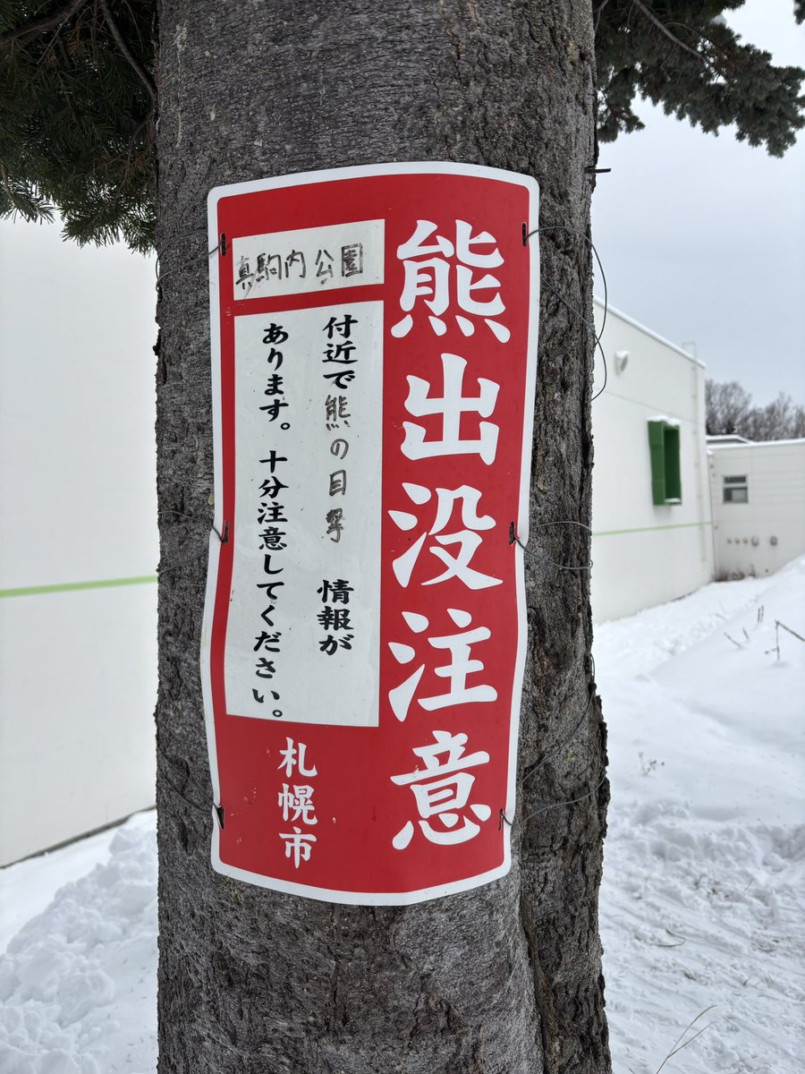 熊の看板、撮ってた記憶しかない