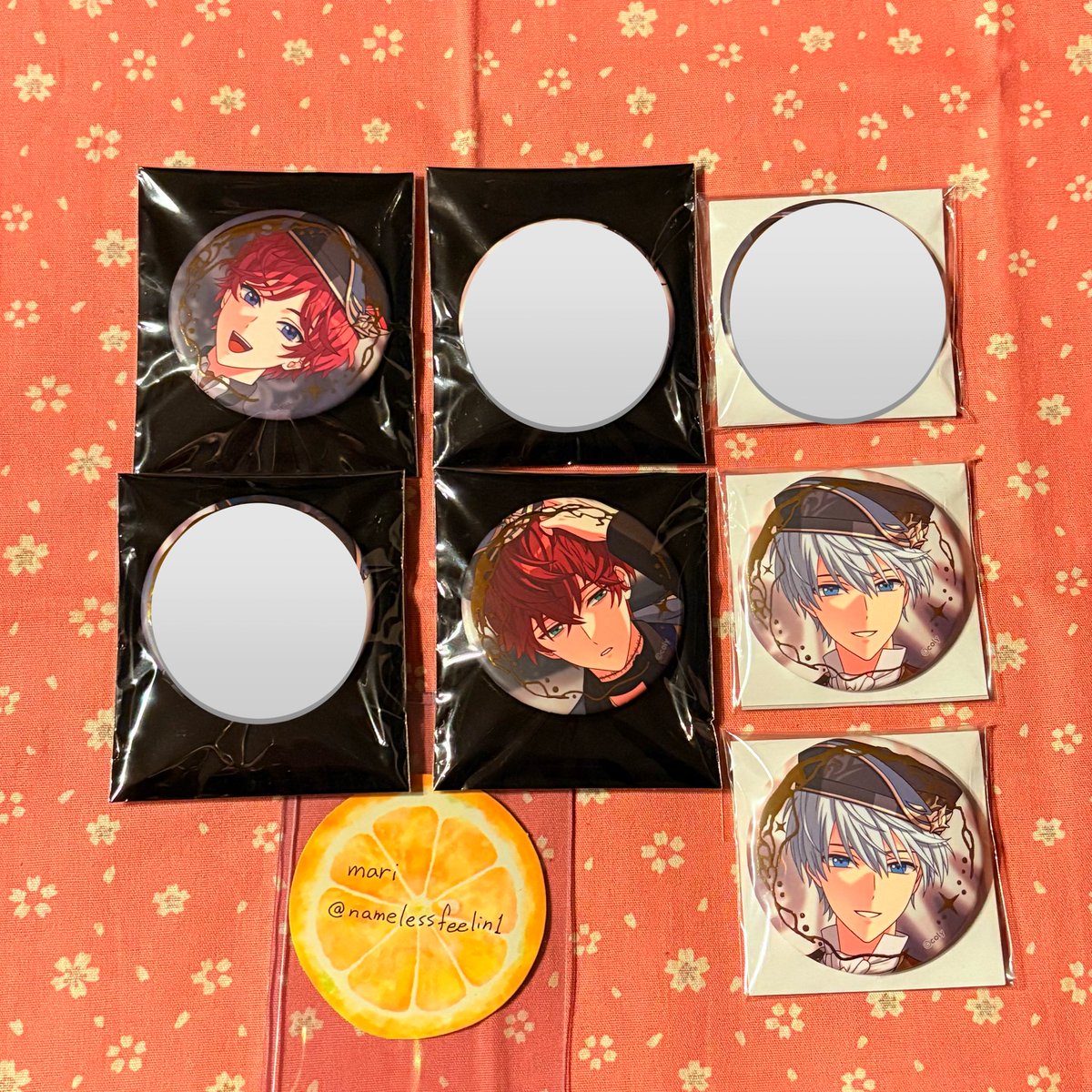 譲渡】 魔法使いの約束 まほやく 缶バッジ 6周年 譲→クロエ/☆ミスラ