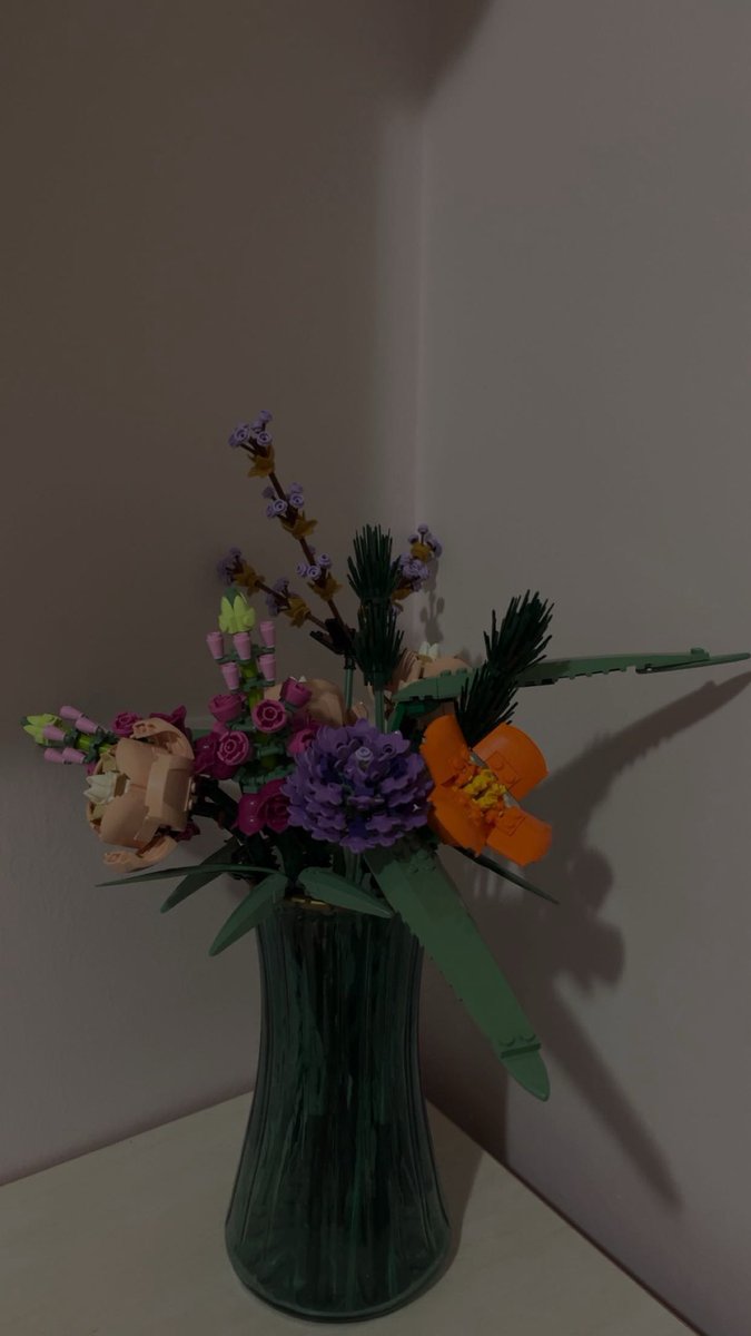 sayesinde 
lego çiçek
aklımda değil
masamda🤍