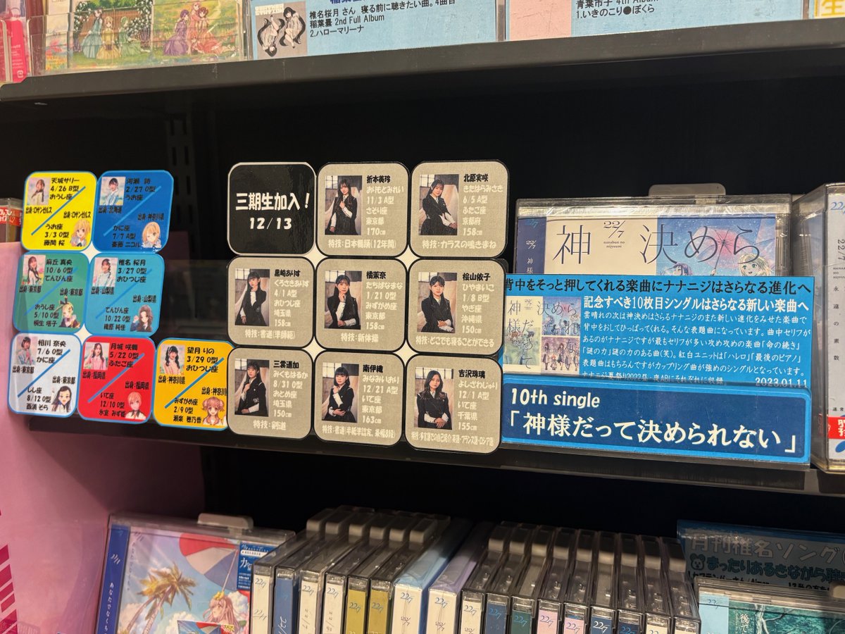 22/7】 22/7_the 3rd のはじまり ㊗3期生！おめでとうございます