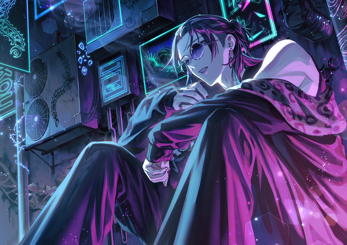 sana様♡ありがとうございます♡ こちら蜈蚣様の一枚絵を担当いたしました！！ 今回はダウナーな雰囲気