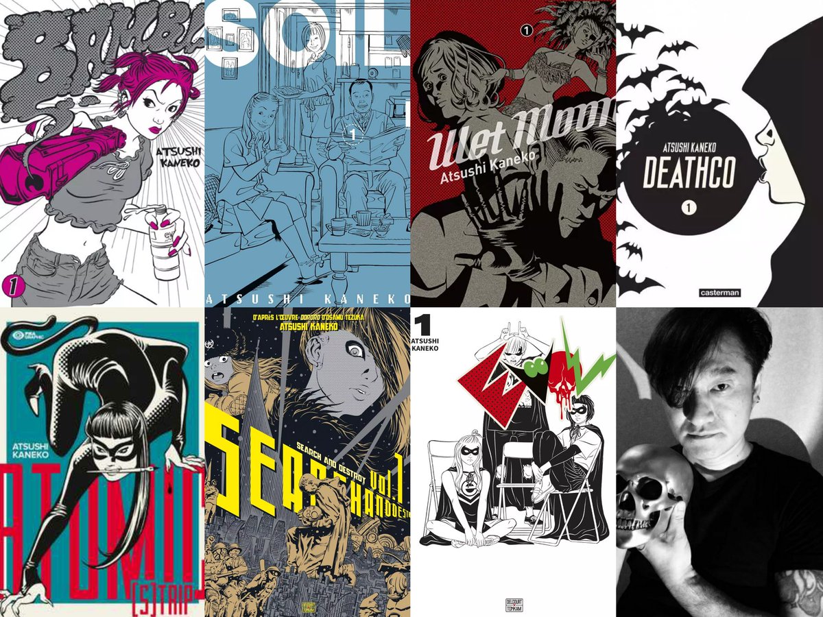 Atsushi Kaneko, le plus punk des mangakas

Qu'il fasse de l'action ou du mystère, il se démarque par la virtuosité de sa narration, ses expérimentations graphiques, ses personnages iconiques, ses références à la musique et au cinéma ou encore son discours critique sur les normes.