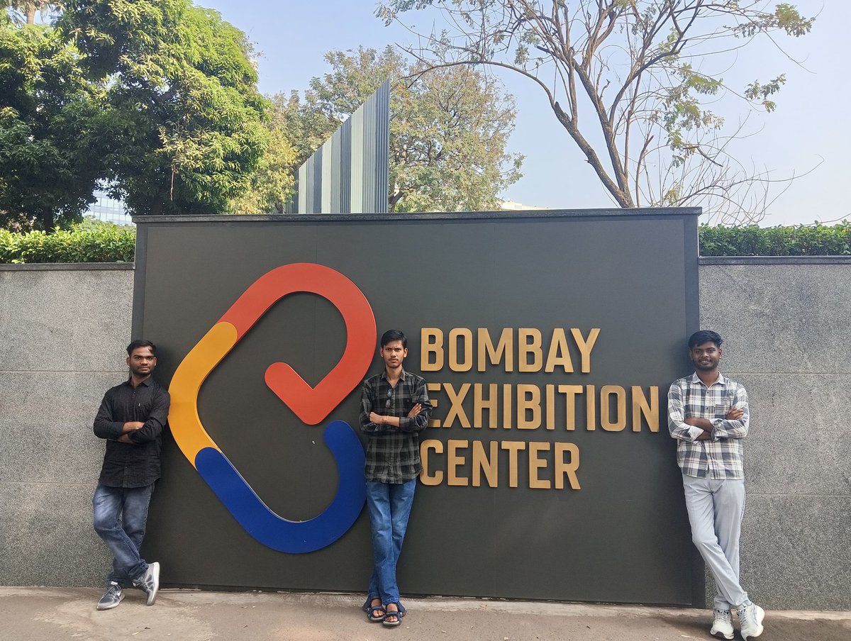 TECHAK_'s tweet image. Team TECHAK at Bombay Exhibition Center — exploring new ideas and future innovations.

#TECHAK #TechExpo #BombayExhibitionCenter
#MumbaiEvent #TeamTECHAK #InnovationJourney
#TechCommunity #StartupLife #TechIndia
#BusinessGrowth #LearningAndNetworking
