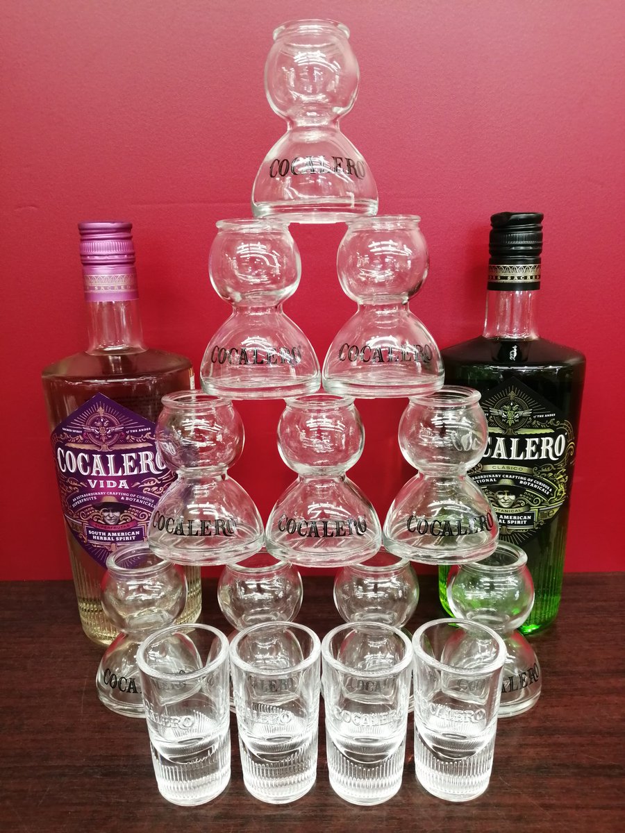 大人気コカレロのグラスが大量入荷しました‼️ コカレロショットが1つ