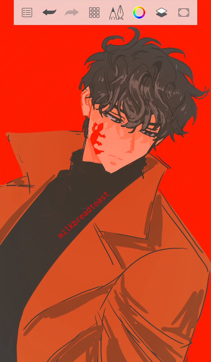 yoohyun phone doodle... (drew on the 🚽) #내스급