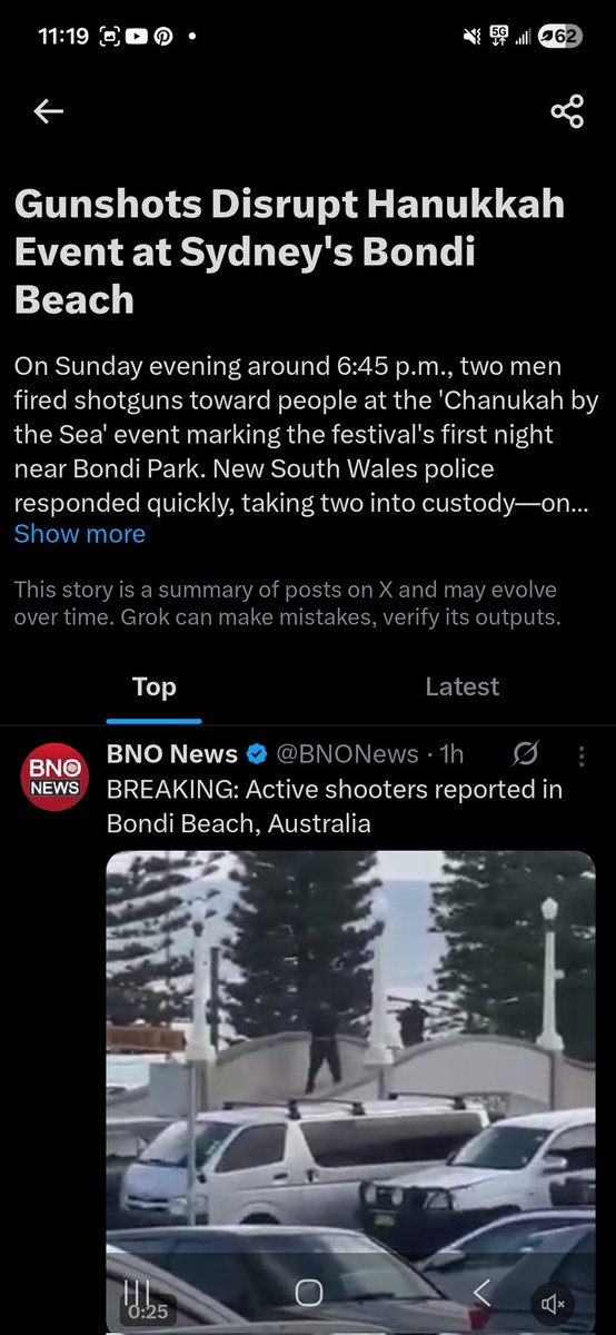 AriTeman's tweet image. Unless you scrolled deep into Google's news, you'd have no idea the shooters at Bondi Beach were targeting Jews at a Hanukkah event. 

Compare to X which mentions it at the top, even though "mainstream media" doesn't have in it headlines.

@elonmusk and @x are doing it right.…